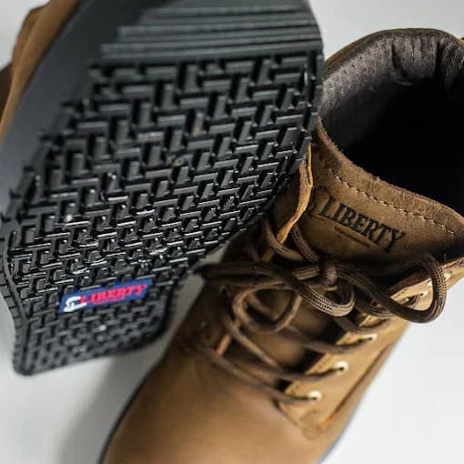 Boot sole tread detail with Liberty logo